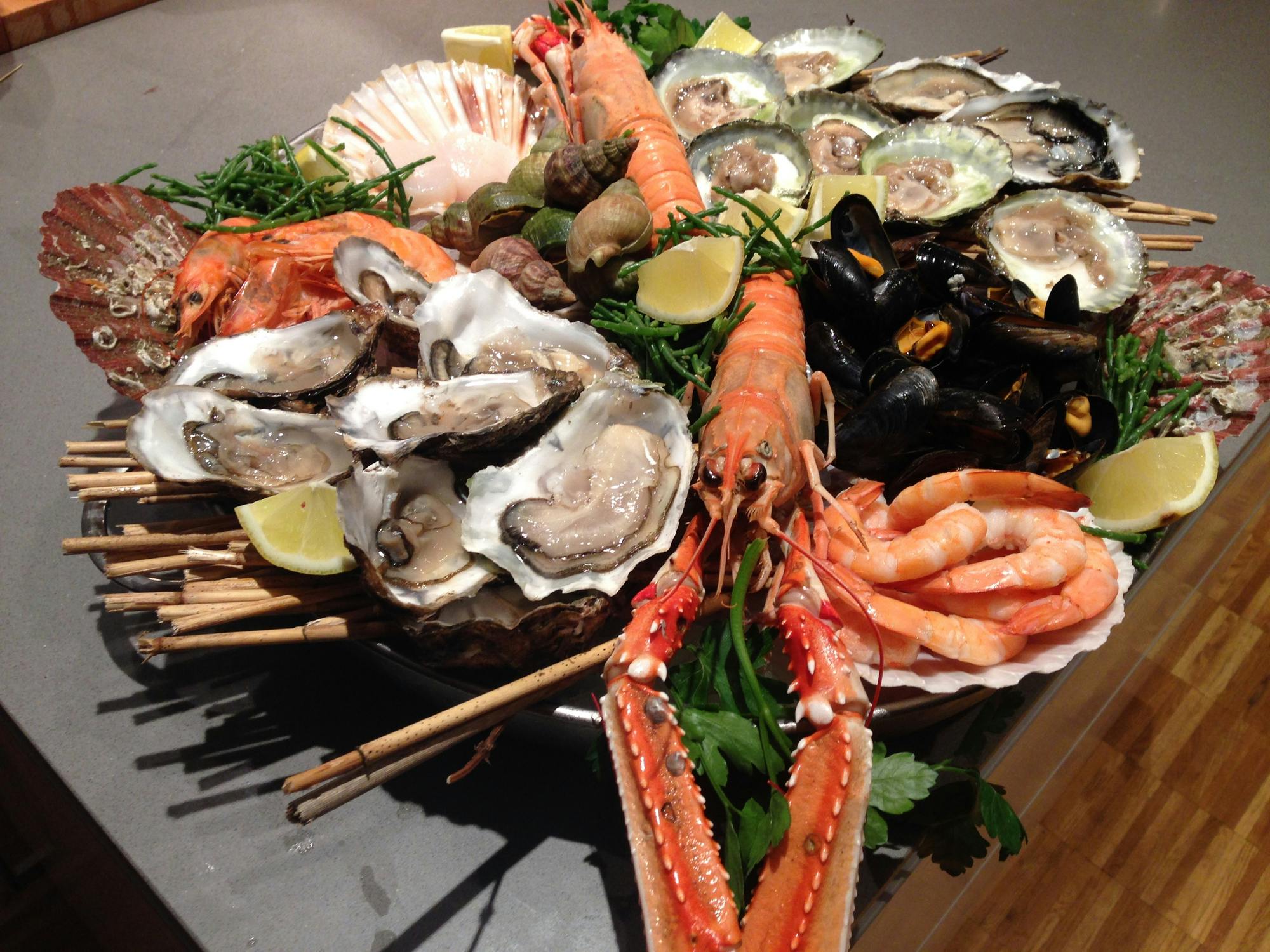 Deilig sjømat: boca grande